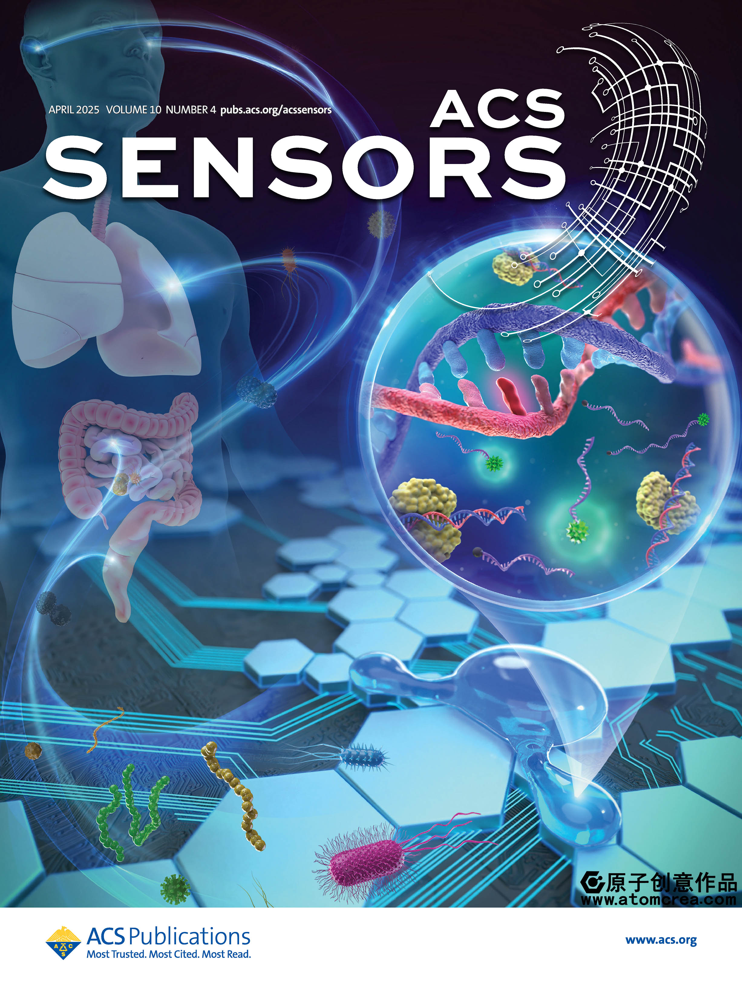 为中国科学院深圳先进技术研究院绘制的封面中稿啦！