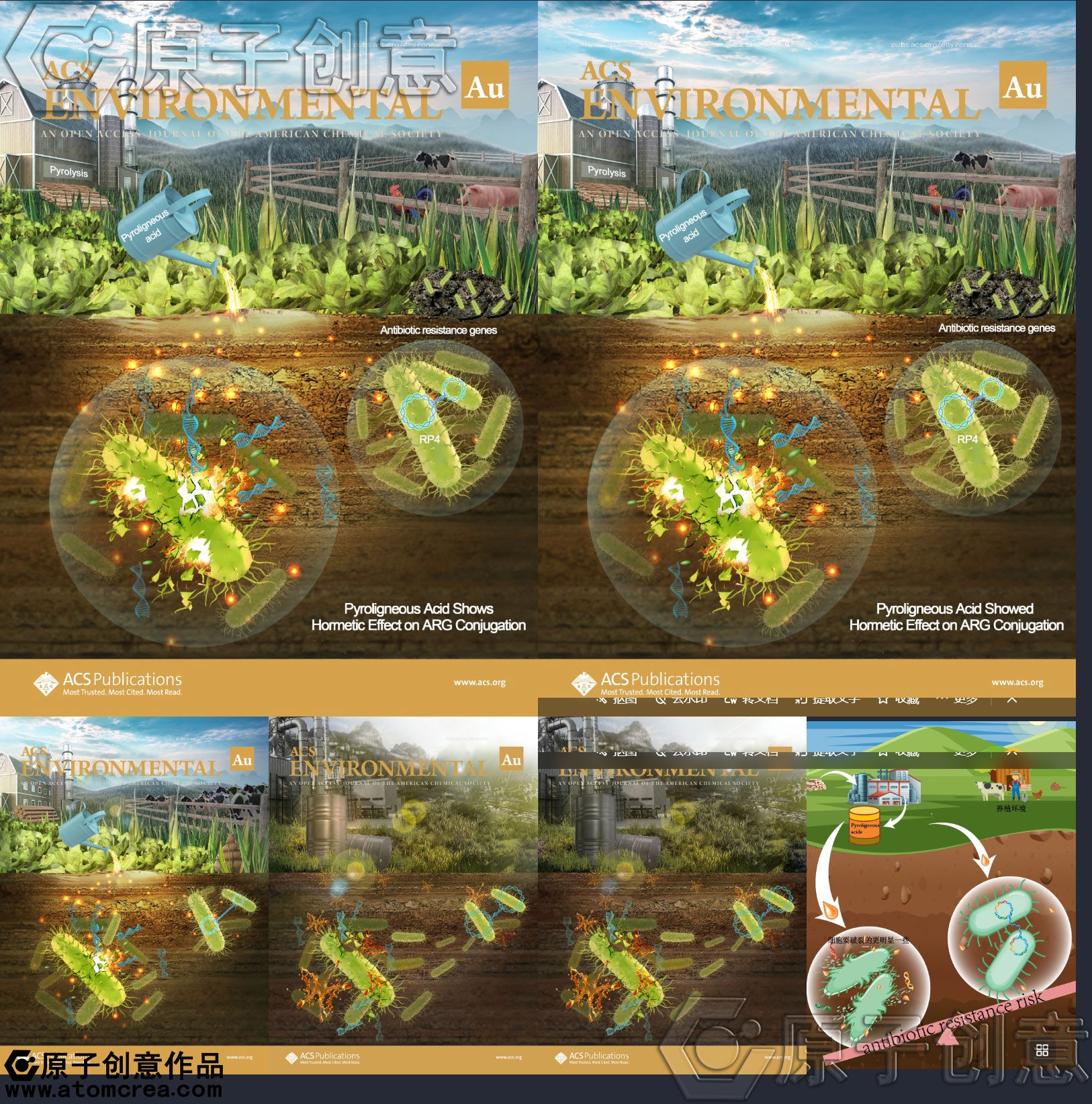 为ACSEnvironmentalAu绘制的封面